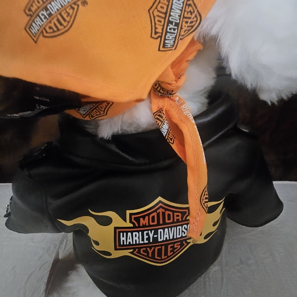 NWT Harley Davidson Motorcycles Teddy Bear Stuffed Toy 17in tall - Picture 2 of 6
